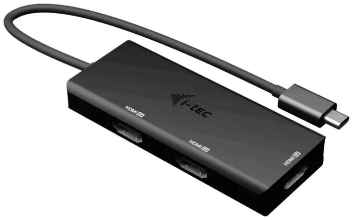 i-tec USB-C Triple 4K HDMI video Adapter, Power Delivery 100W