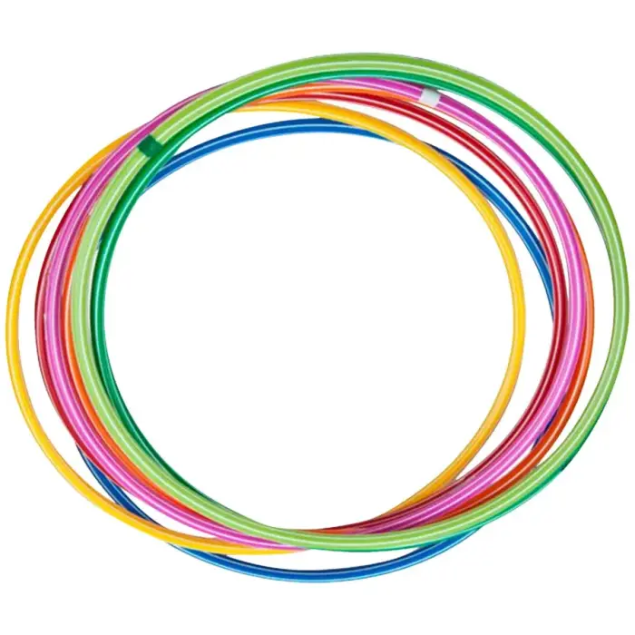 Hula hoop 10 tk Multikolor 70 cm