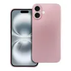 METALLIC dėklas iPhone 16 Plus rožinis — Nuotrauka 1