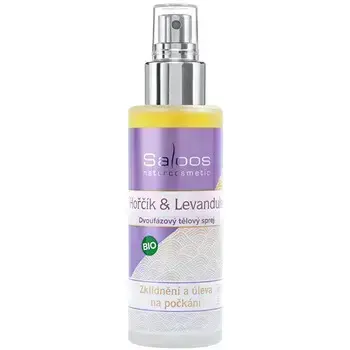 Saloos Bio Hořčík & Levandule - Dvoufázový tělový sprej 100ml