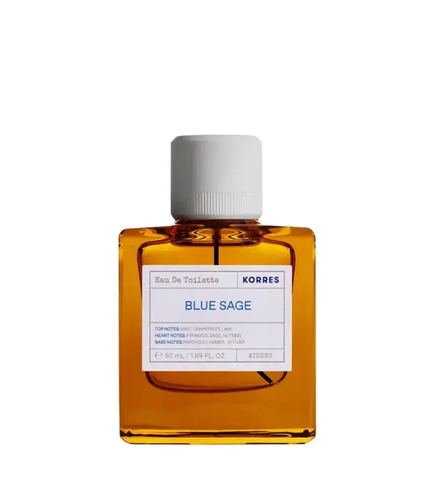 Korres, Blue Sage, Tualetes ūdens, Vīriešiem, 50 ml