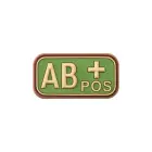 Kummist veregrupi embleem AB Pos — Foto 1