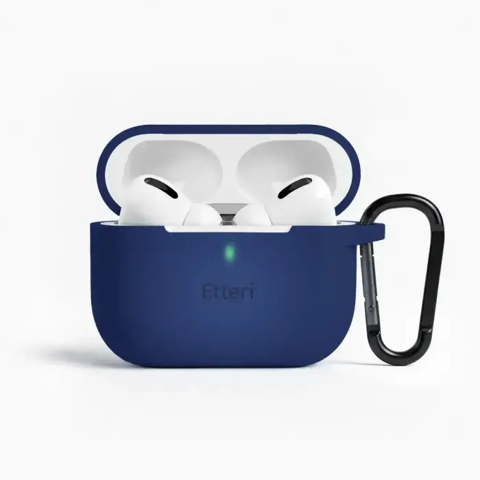 Etteri silikoonist ümbris AirPods Pro 3 tumesinine