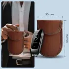 Tech-Protect KLR100 RFID Blocking Car Key Case - Brown — Photo 6