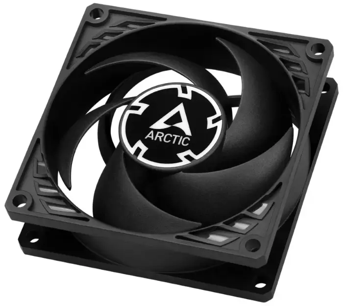 ARCTIC P8 PWM PST black ventilátor 80mm / PWM / PST / černý
