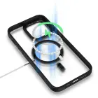Tel Protect magnētisks caurspīdīgs vāks iPhone 15 Pro Titanium — Foto 6