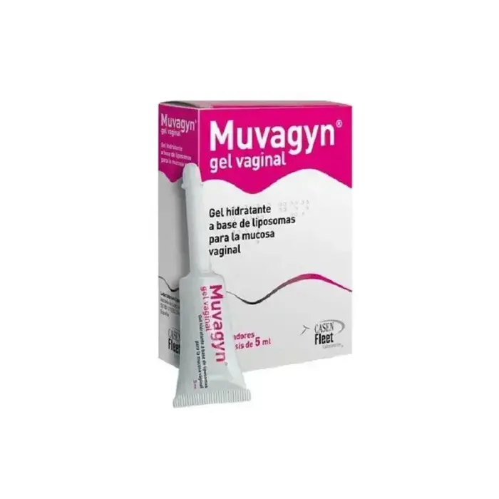Casen Niisutav Vaginaalgeel Muvagyn 8x 5ml
