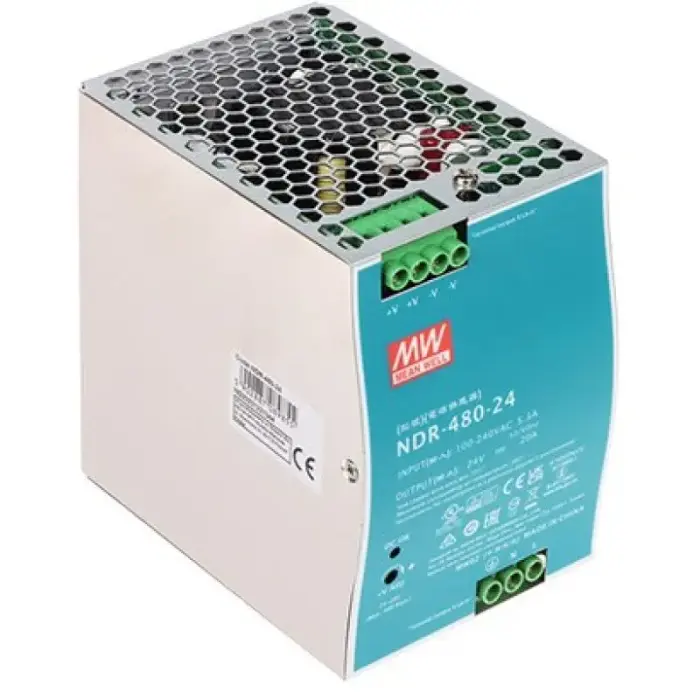 Mean Well NDR-480-24 lülitusega toiteallikas
