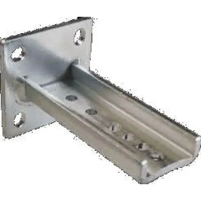 BFT SFR LB - long adjustable bracket (screwed) for a post for 1 actuator (N735003)