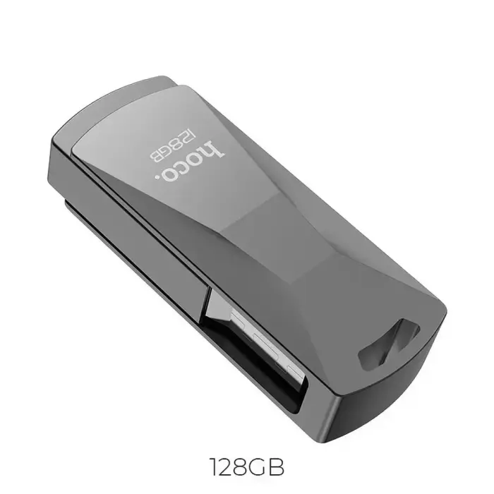 Hoco UD5 128GB USB 3.0 (USB-A) Flash Drive – Grey