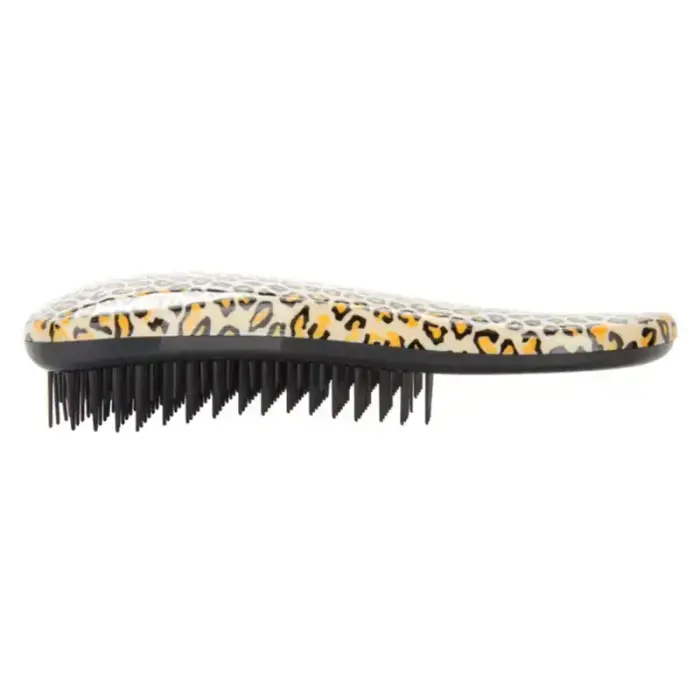Dtangler Leopard kollase käepidemega juuksehari