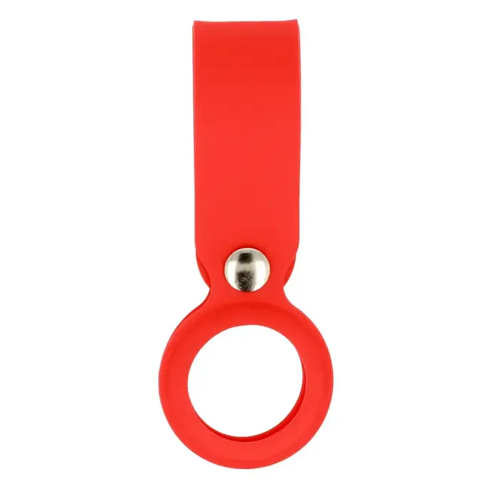 Silicone loop for AirTag, Red
