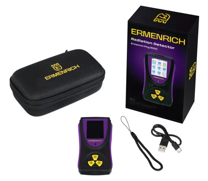 Ermenrich Ping RD50 radiācijas detektors