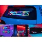 Flexible LED gesture panel for truck windscreen — Photo 2