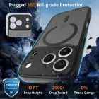 TECH-PROTECT BasicMag MagSafe Case for iPhone 17 Pro - Matte Deep Blue — Photo 5