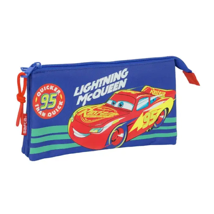Disney Pixar Cars trīskāršs zīmuļu maciņš