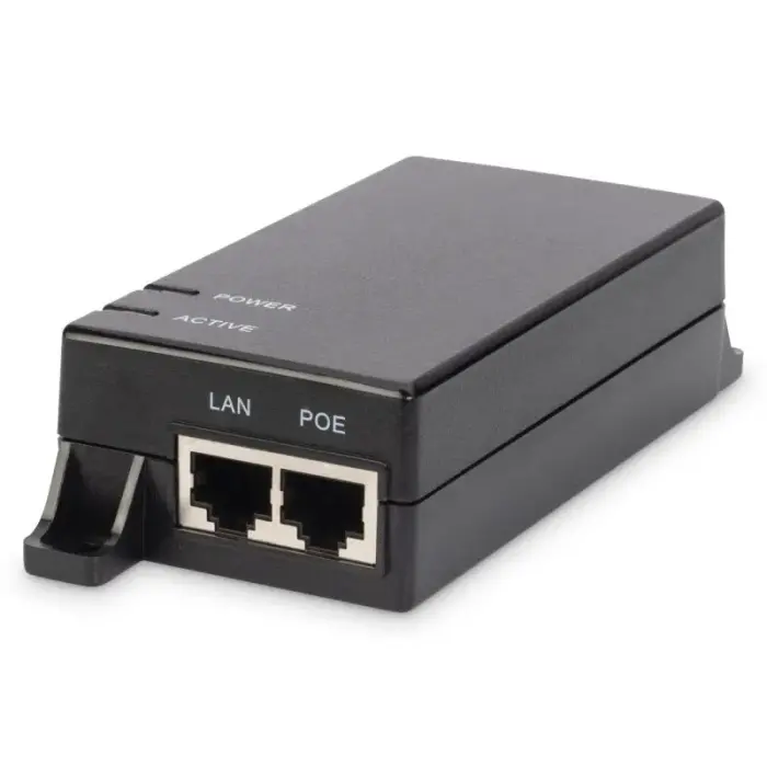 Блок питания/адаптер PoE 802.3af активный макс. 48V 15.4W 10/100/1000Mbps