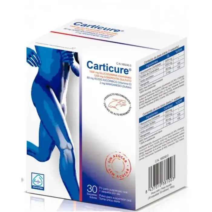 Arafarma Carticure® Pulber suukaudse suspensiooni jaoks 30 kotikest