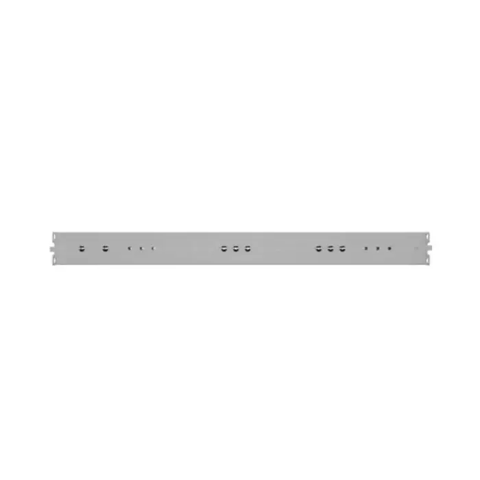 LANBERG SLIDING SHELF FOR 19" RACK CABINETS 500 MM GREY (1U/445 X 500 MM, LOAD CAPACITY UP TO 35 KG, 4-POINT MOUNTING)
