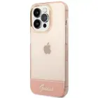 Guess Translucent Hardcase for iPhone 14 Pro Max - Pink — Photo 2