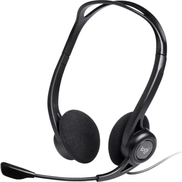 Logitech 960 austiņas ar mikrofonu 981-000100 – melnas