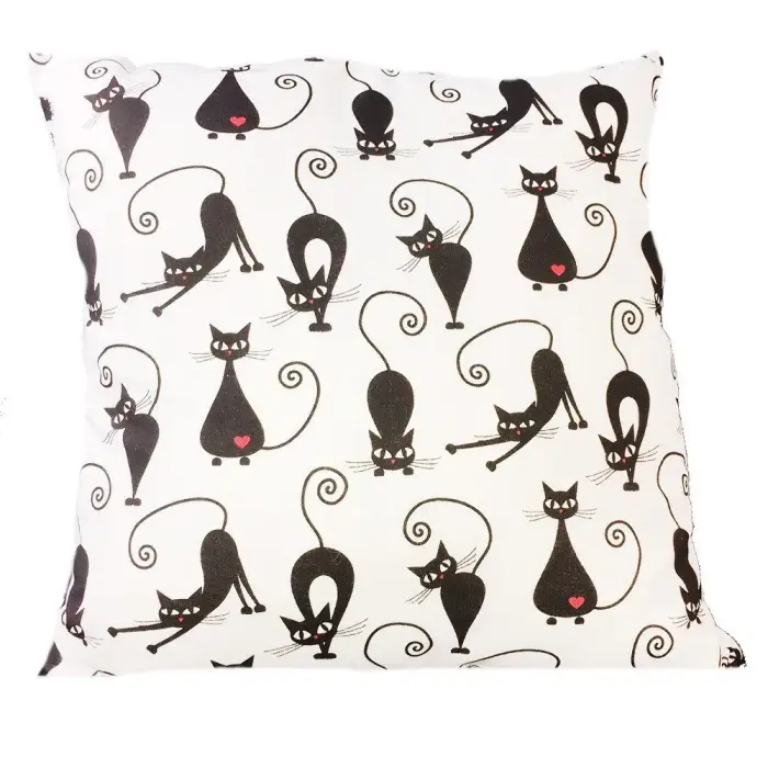 Cotton Pillowcase 50x60 cm 998E Cats
