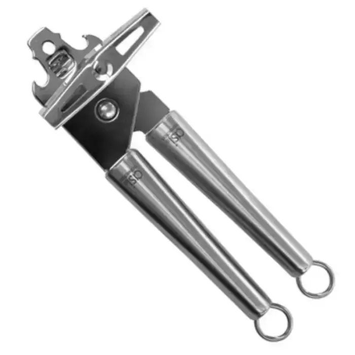 Stainless steel can opener