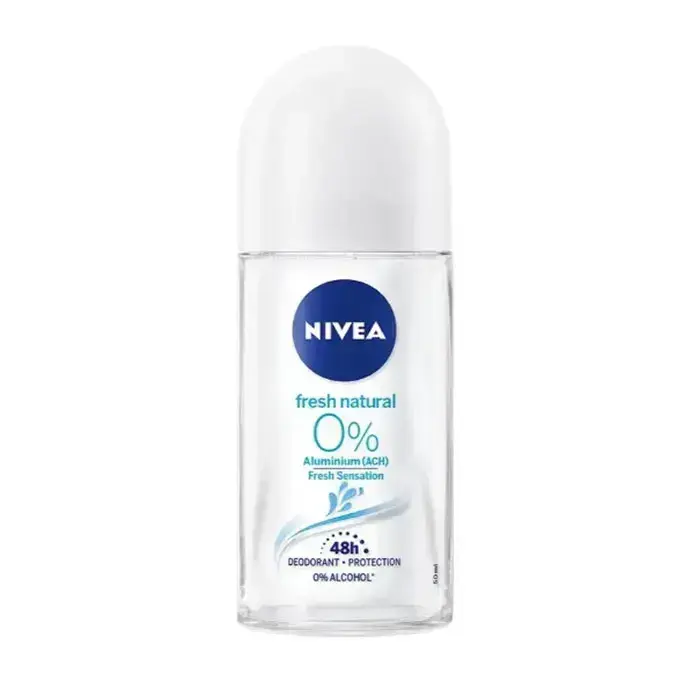 Nivea Fresh Natural 0% Roll-On Deodorant 50ml