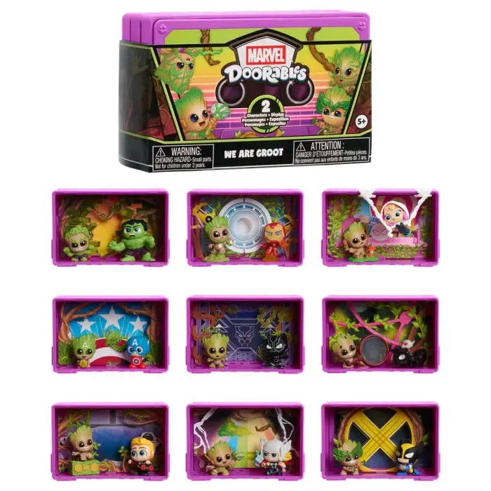 Doorables Marvel We Are Groot sortiment collector Capusle