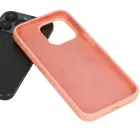 Silicone Lite Case vāks iPhone 14 Pro peach — Foto 4