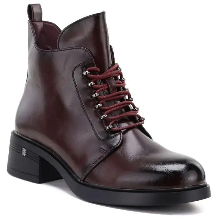 Женские insulated ankle ботинки with a block heel S.Barski HY62-8112 - Buty: 37