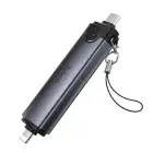 Card reader SD/TF 3.0 + USB 2.0 Type-C/Lightning Hoco HB56B grey — Foto 5