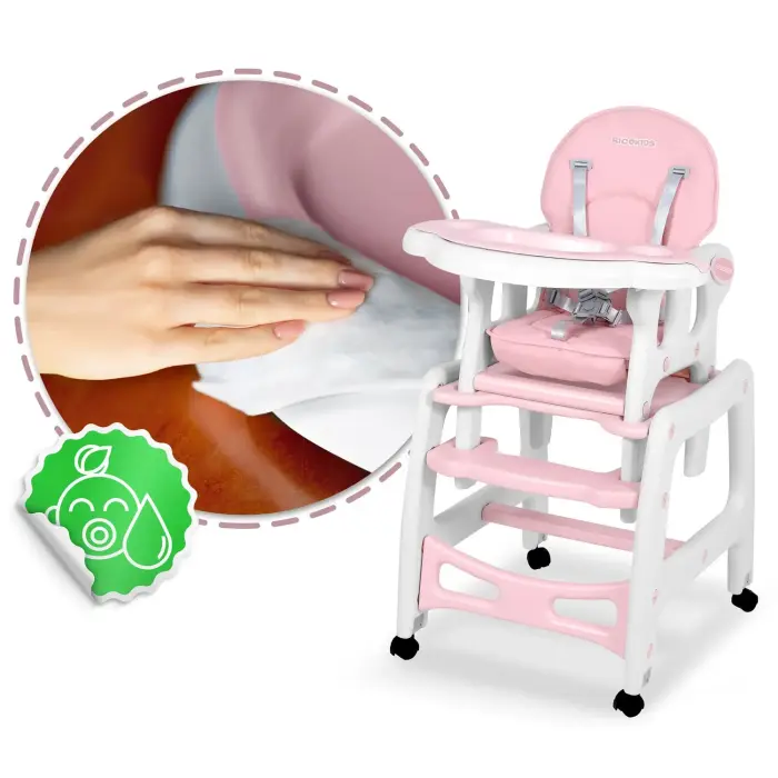 Tacka do krzesełka Sinco Ricokids - różowa Foto 7