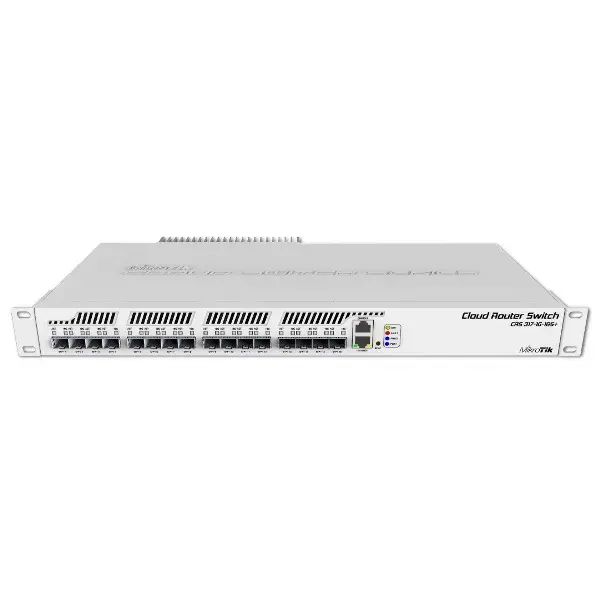 Cloud Router Switch CRS317, 16x SFP+, 1x LAN, SwOS, ROS