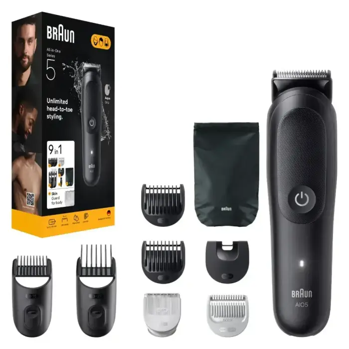 Braun Series 5 AIO5540 All-in-One 9 in 1 Grooming Kit Фото num