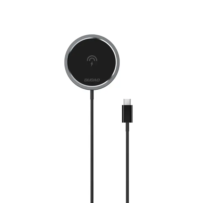 Dudao A12XS magnetiline MagSafe juhtmeta laadija 15W - Must