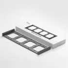Sonoff M5-80 Quad Mounting Frame for Wall Switches Photo