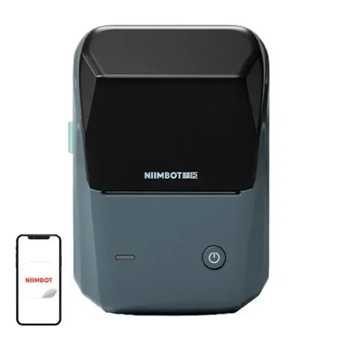 Niimbot B1 wireless label printer (LakeBlue) Фото num
