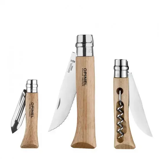 Opinel Nomad Outdoor ēdienu gatavošanas komplekts