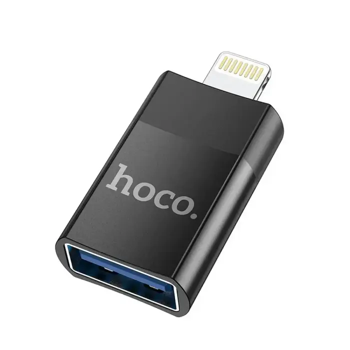 Hoco UA17 USB-A kuni Lightning OTG adapter – must