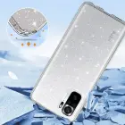 Crystal Glitter Case for Xiaomi Redmi Note 10/Note 10S/Poco M5S Silver — Photo 3