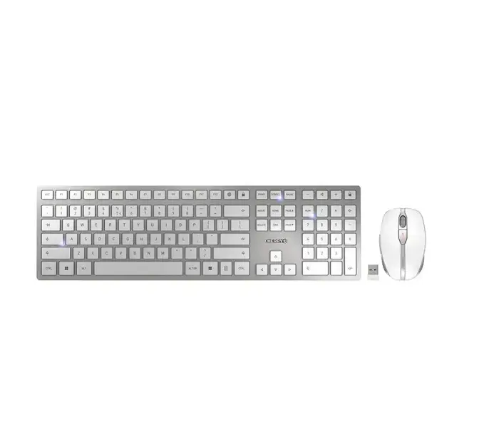 Cherry DW 9100 SLIM Tastatur-und-Maus-Set TastaturundMausSet kabellos (JD-9100EU-1) (JD9100EU1)