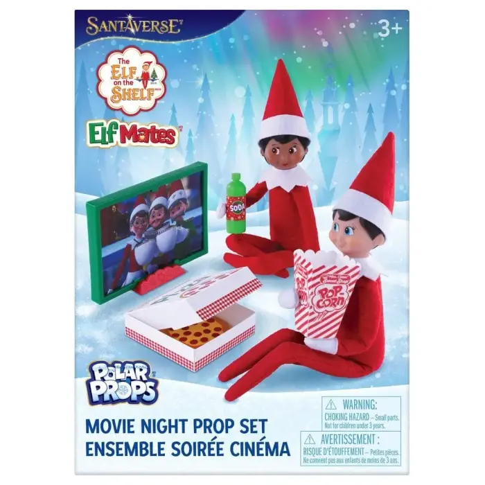 The Elf on the Self Movie Night accessories