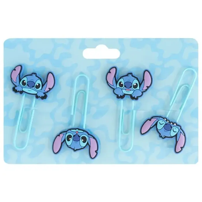 Disney Stitch 4 klipšu komplekts