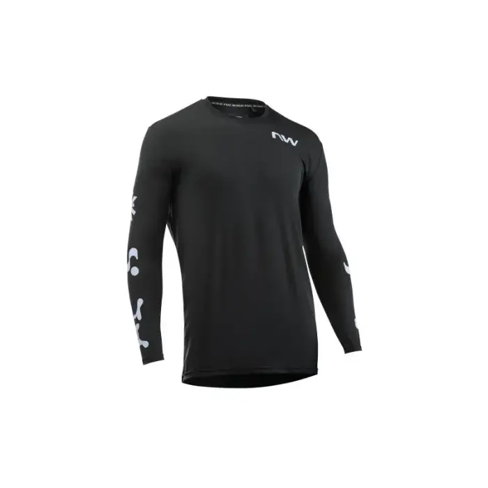 NORTHWAVE XTrail Long Sleeve Jersey Black - Size: M
