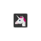 Unicorn Rubber Patch — Photo 1