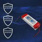 Qoltec LED Driver IP20 60W | 12V | 5A Photo