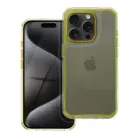 MATRIX CLEAR Vāks iPhone 15 Pro, Dzeltens — Foto 7