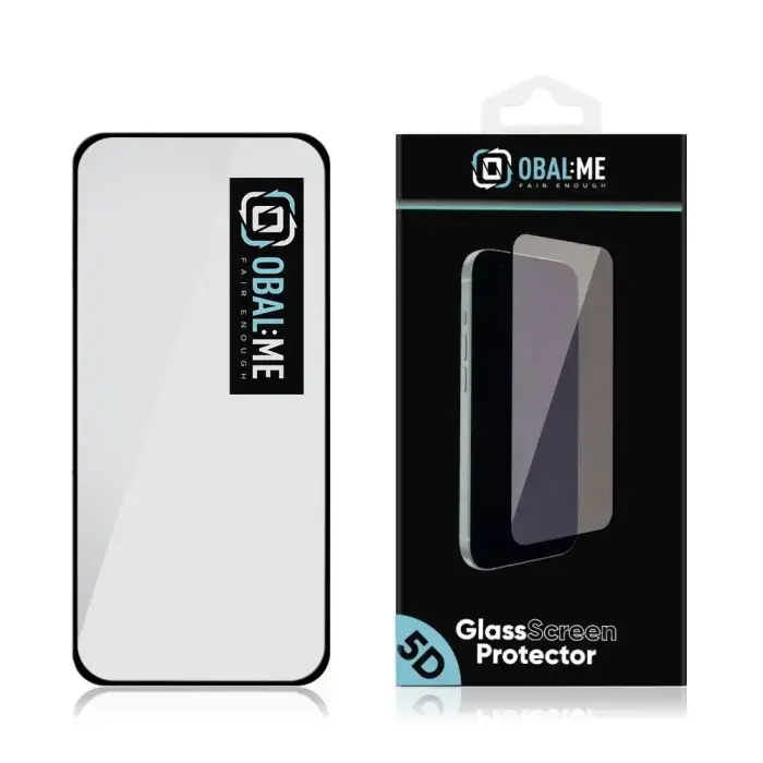 OBAL:ME 5D Glass Screen Protector for Honor Magic7 Lite Black
