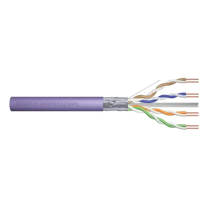 Digitus DK-1626-VH-1 F/UTP kaabel Cat.6, B2ca, AWG 23/1, LSOH, 100m, lilla